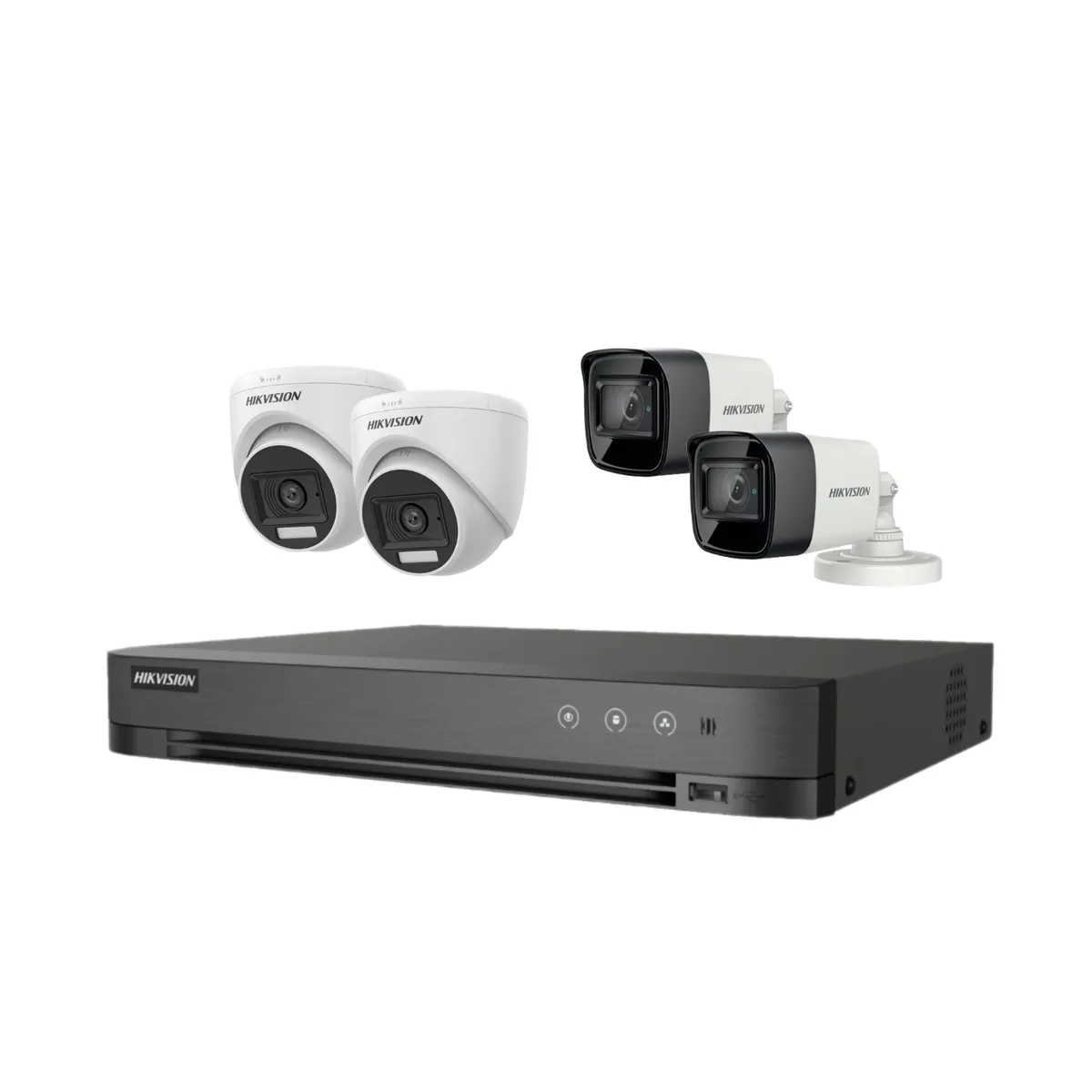 📹 Hikvision Turbo HD (4 Caméras)