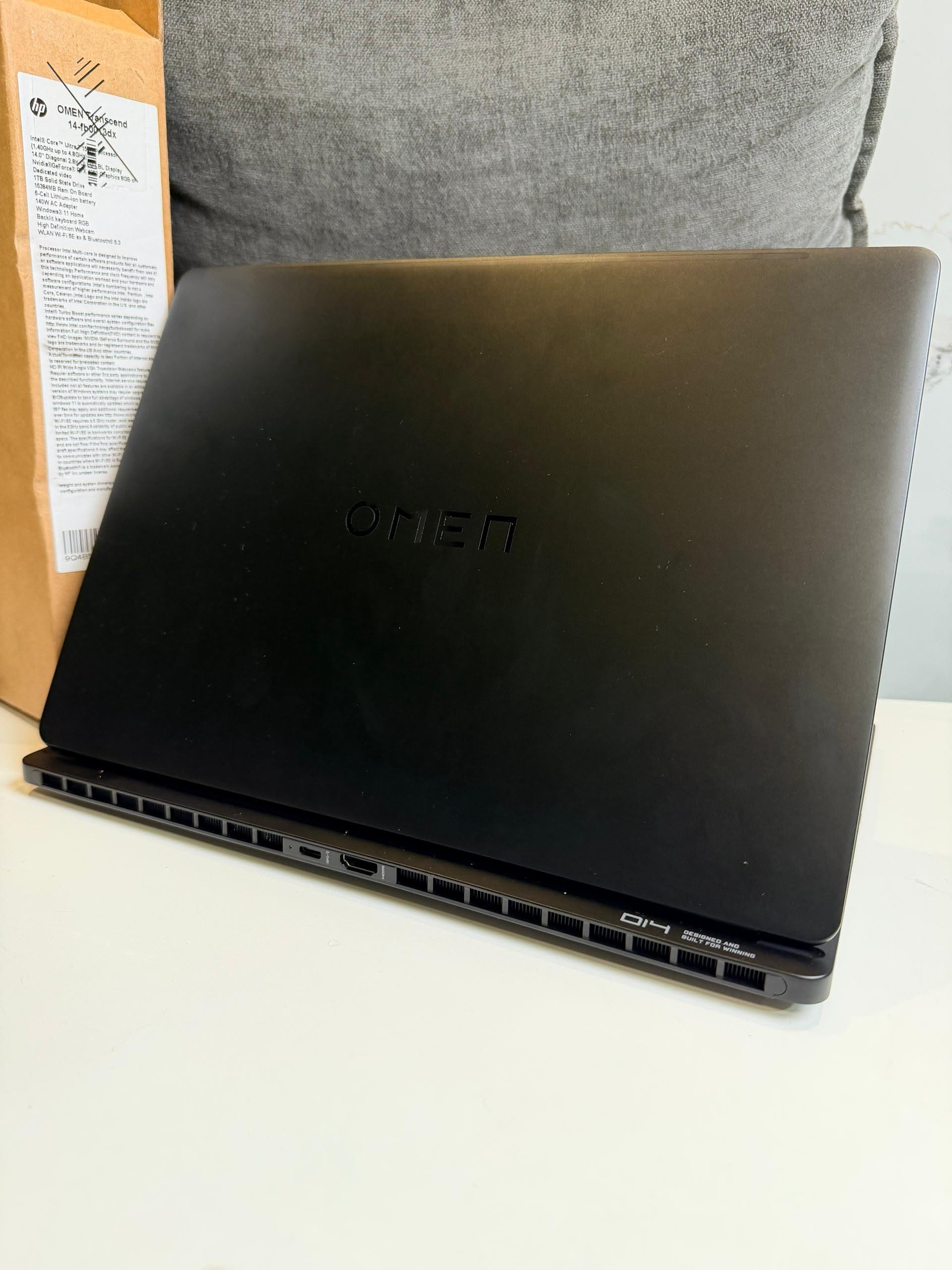 HP OMEN 14 Transcend U7/16GO/1TO/RTX 4060 8GO