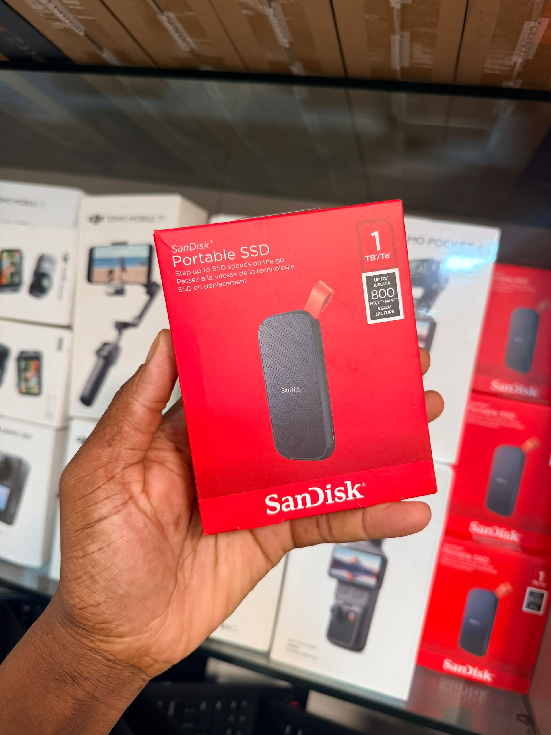 SSD SANDISK PORTABLE 1TO 800MB/S