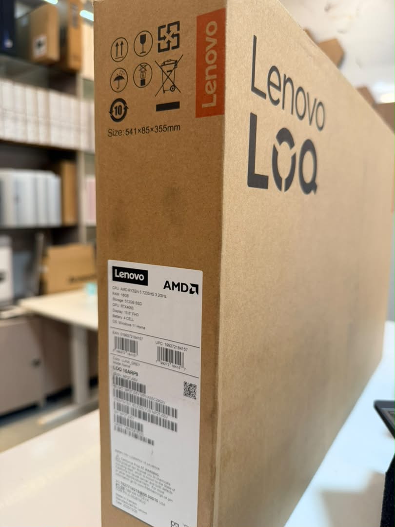 LENOVO LOQ 15 FHD RYZEN 5 /RTX 4050 6GO/512GO/16GO