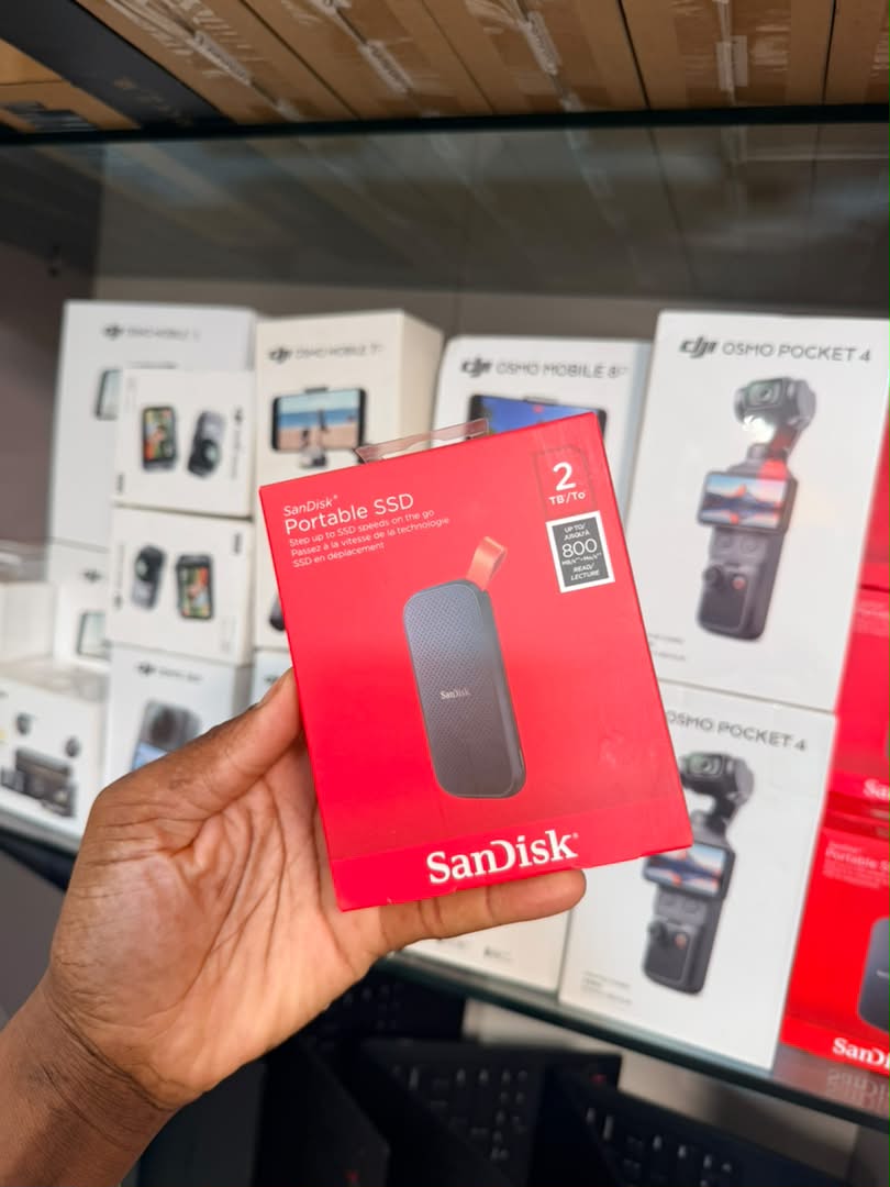 SSD SANDISK PORTABLE 2TO 800MB/S
