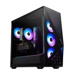 IBUYPOWER SLATE GAMING PC, INTEL CORE 17-14700F, 32GB DDRS RAM, 1TB SSD, NVIDIA RTX 5060TI- 8GB, IBUYPOWER KB & MOUSE, SBI7N56T03, EN