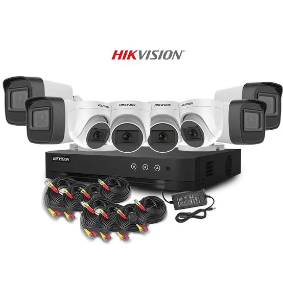 Caméra de surveillance  📹 Hikvision Turbo HD (8 Caméras)