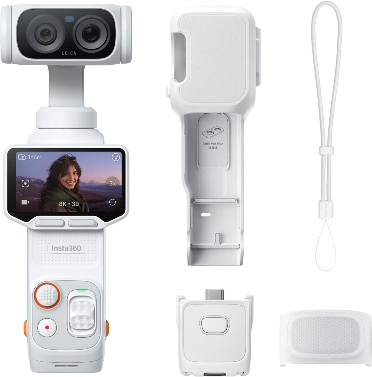 INSTA 360 LUNA ULTRA DUAL-LENS 8K GIMBAL CAMERA